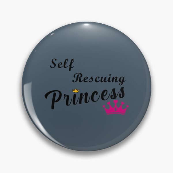 Item preview, Self Rescuing Princess   cute princess                          designed and sold by AlbomaHome.
