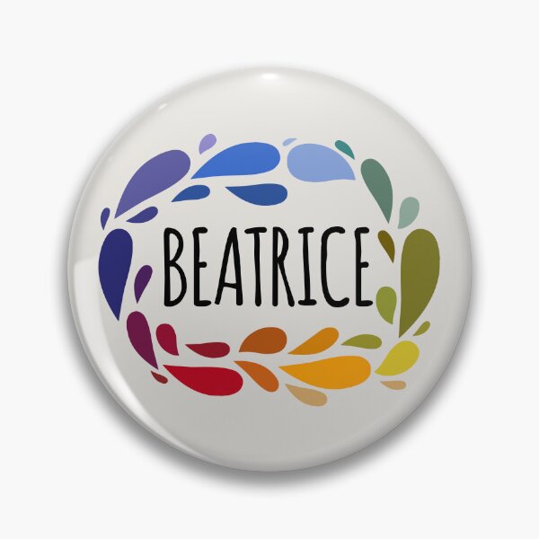 Artikelvorschau, Beatrice Name Süßes buntes Geschenk namens Beatrice entworfen und verkauft von kindxinn.