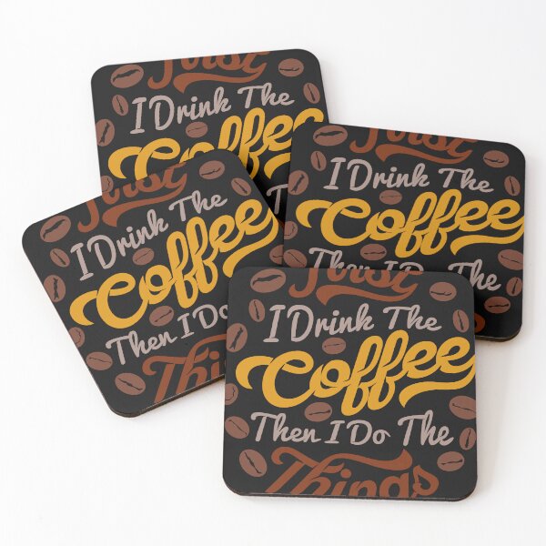 Item preview, I Turn Coffee Into Education - First I Drink The Coffee Then I Do The Things designed and sold by Deylinashop.