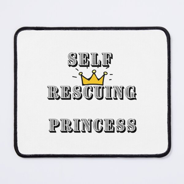 Item preview, Self Rescuing Princess - Female Empowerment Gifts - Feminist Gifts designed and sold by AlbomaHome.
