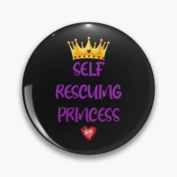 Item preview, Self Rescuing Princess - Female Empowerment Gifts - Feminist Gifts                    designed and sold by AlbomaHome.
