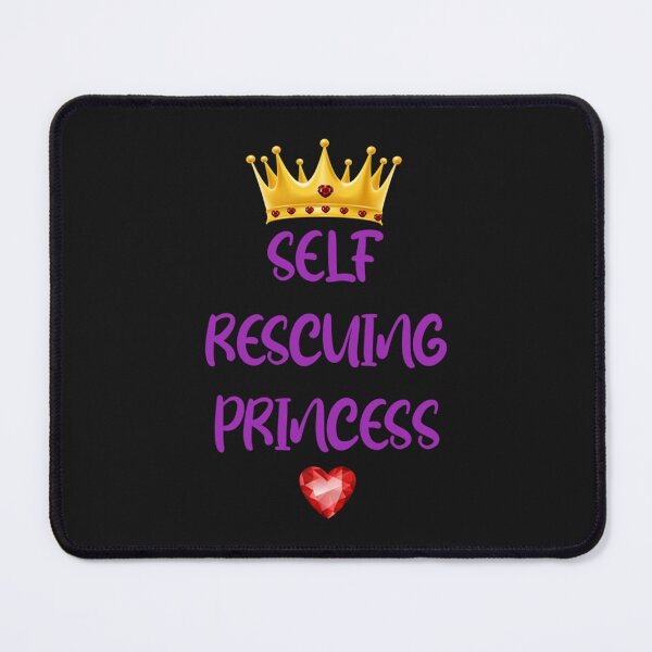 Item preview, Self Rescuing Princess - Female Empowerment Gifts - Feminist Gifts designed and sold by AlbomaHome.