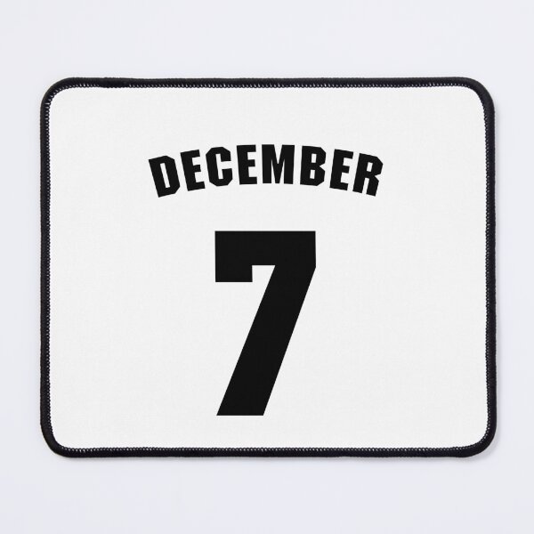 Item preview, Date of birth 7 December birthday gift sport design designed and sold by Panya-Design.