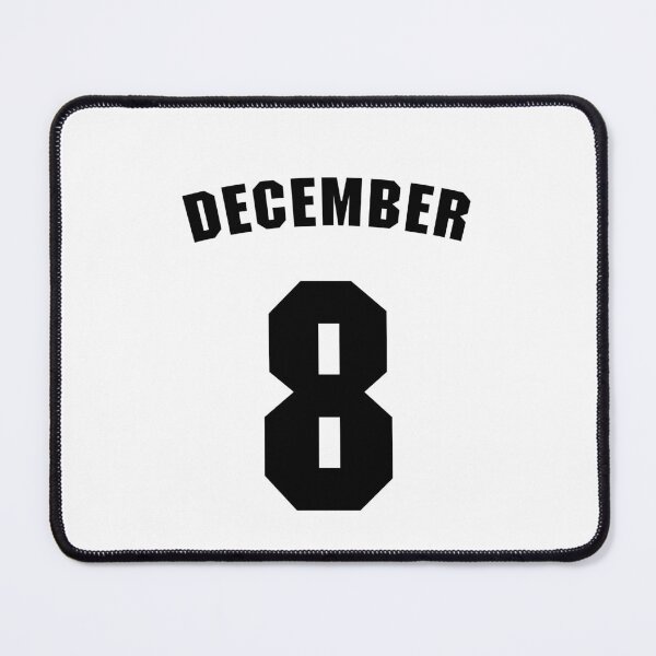 Item preview, Date of birth 8 December birthday gift sport design designed and sold by Panya-Design.