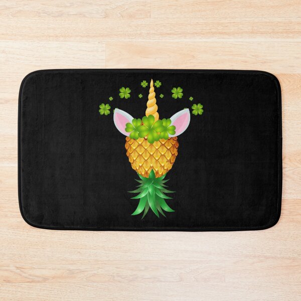Item preview, St. Patricks Day Unicorn Leprechaun Upside Down Pineapple designed and sold by LemoBoy.