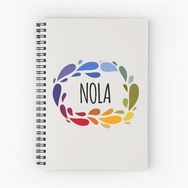 Item preview, Nola Name Cute Colorful Gift Named Nola designed and sold by kindxinn.
