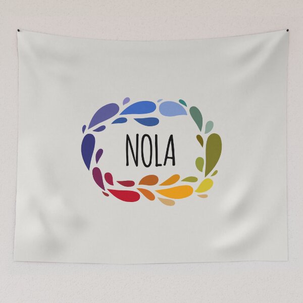Item preview, Nola Name Cute Colorful Gift Named Nola designed and sold by kindxinn.