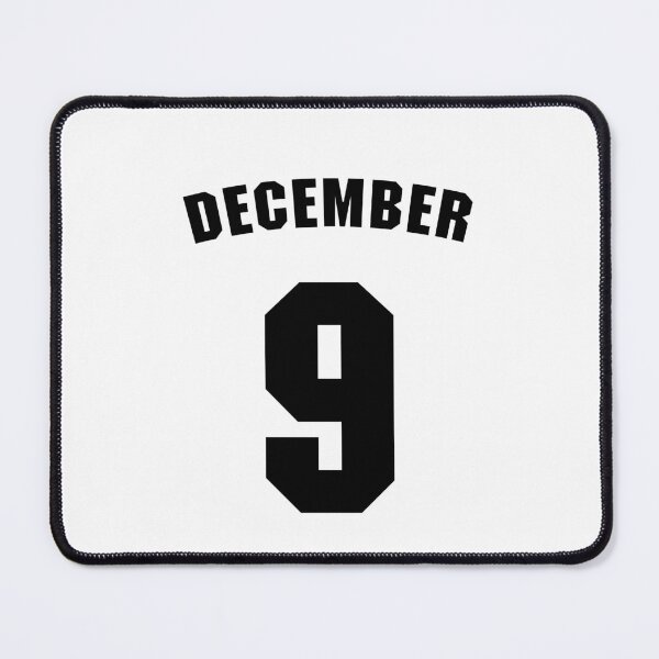 Item preview, Date of birth 9 December birthday gift sport design designed and sold by Panya-Design.