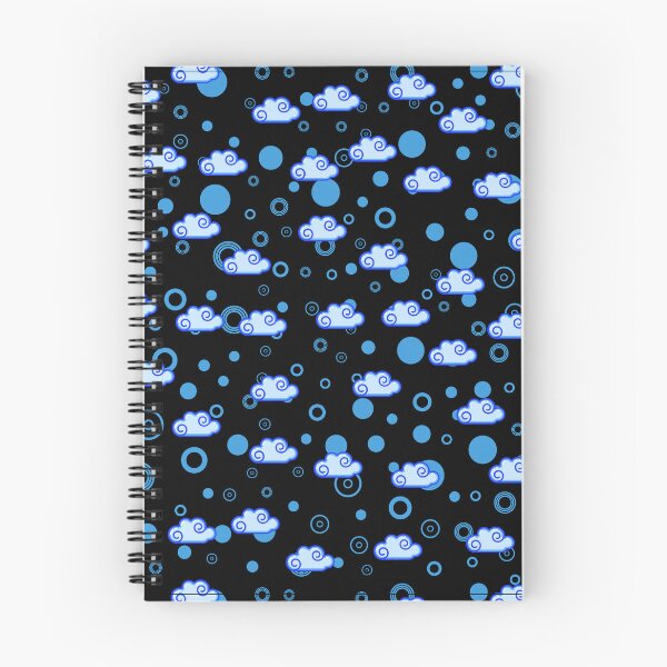 Item preview, Black Night Clouds Pattern  designed and sold by RihabPrint.
