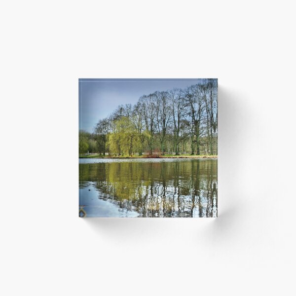 Schloss Wilhelmsthal - Schlosspark Acrylblock