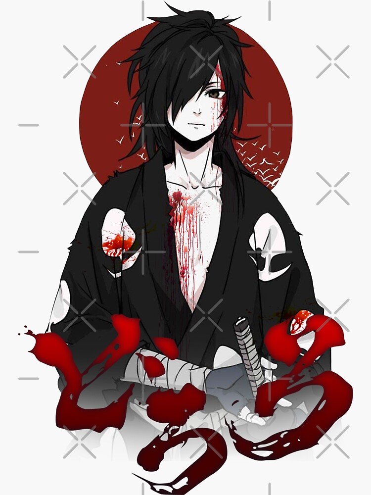 Hyakkimaru Dororo Anime Sticker for Sale by Animeager