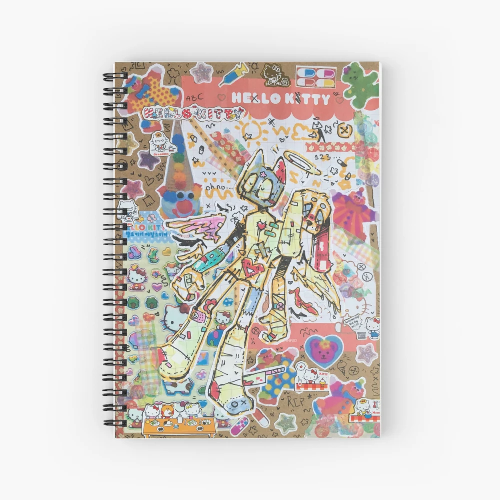 Weirdcore Spiral Notebooks for Sale