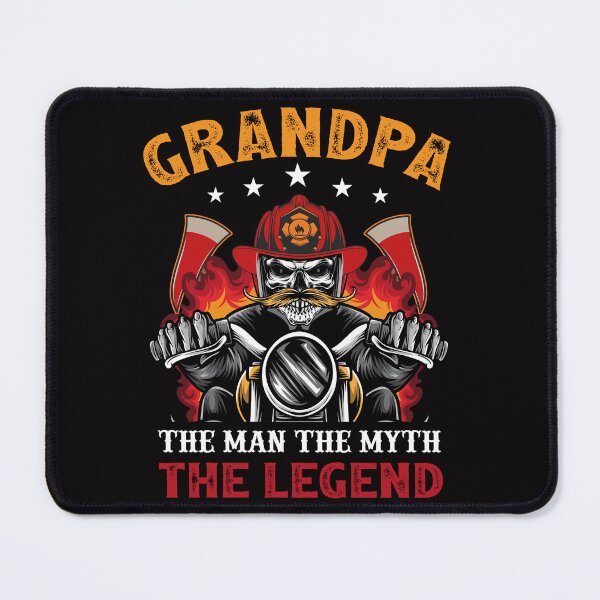 Item preview, Firefighter Grandpa The Man The Myth The Legend designed and sold by verdecuddly.