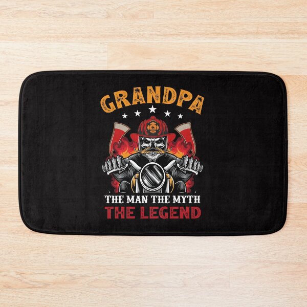 Item preview, Firefighter Grandpa The Man The Myth The Legend designed and sold by verdecuddly.