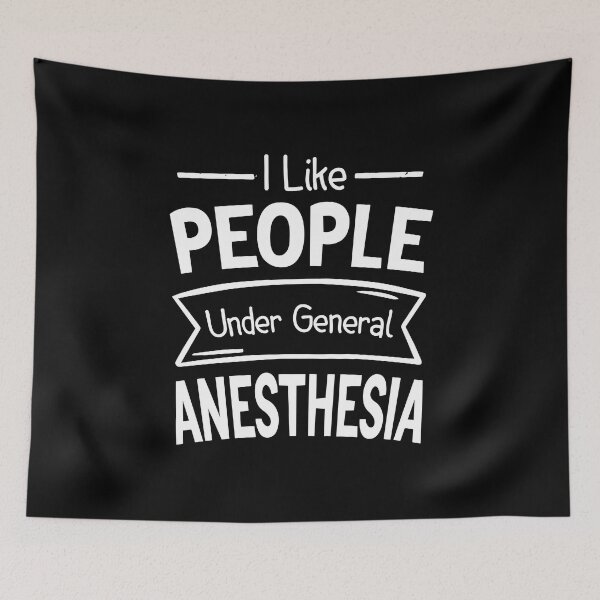 Item preview, I Like People Under General Anesthesia Funny Anesthesiology Saying Gift designed and sold by BestComicss.