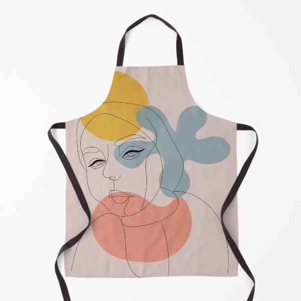 Item preview, Minimal Line Art - Hijab Woman 2 designed and sold by technicolorable_art.