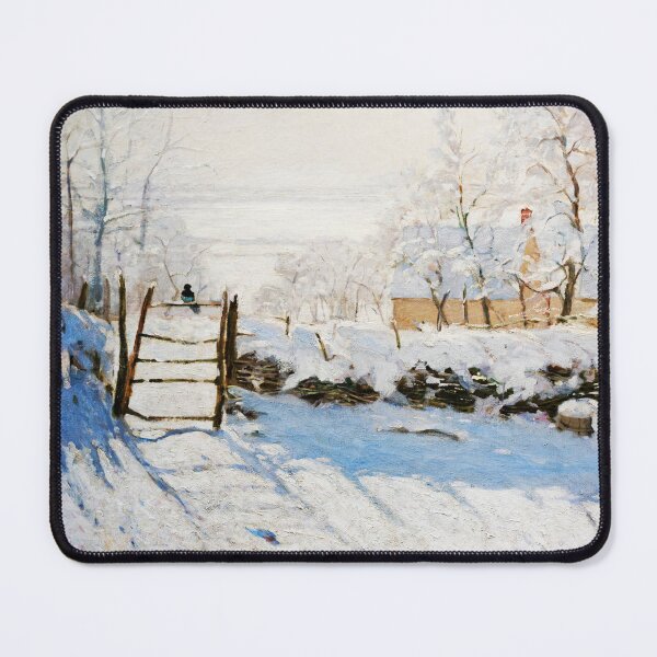 Item preview, Digitally remastered - Monet - The Magpie designed and sold by goldenanchor.
