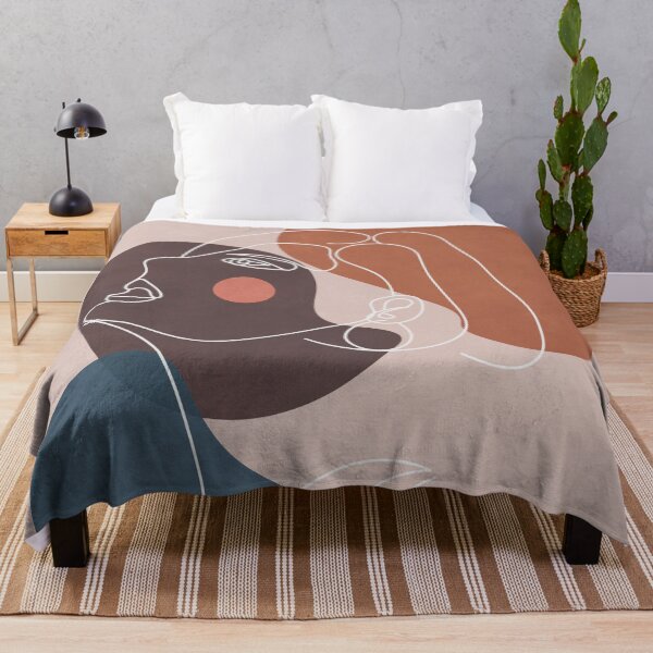 Item preview, Woman Minimal Line Art 2 designed and sold by technicolorable_art.