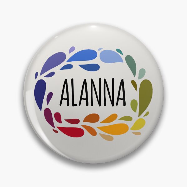 Item preview, Alanna Name Cute Colorful Gift Named Alanna designed and sold by kindxinn.