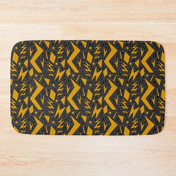 Item preview, Yellow and Black Abstract Shapes designed and sold by suzayyyyyyyy.