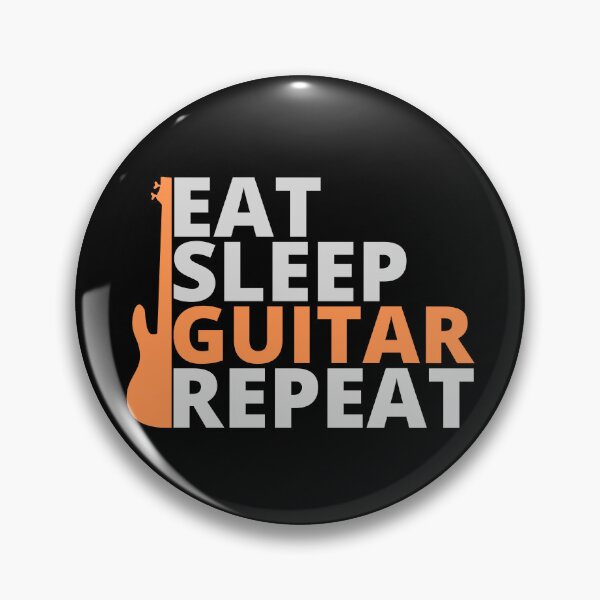 Item preview, Eat Sleep Guitar Repeat Guitarist Gift Guitar Lover designed and sold by EyanShop.