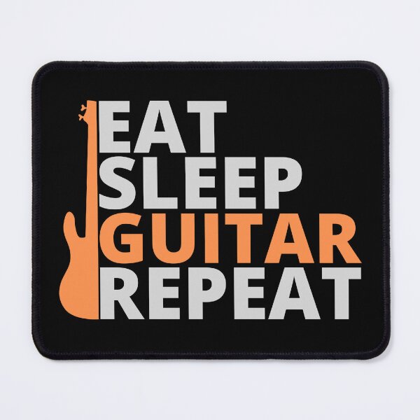 Item preview, Eat Sleep Guitar Repeat Guitarist Gift Guitar Lover designed and sold by EyanShop.