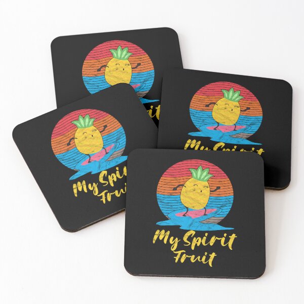 Item preview, Funny Pineapple Surfing Spirit Fruit Funny designed and sold by fooderiffic.