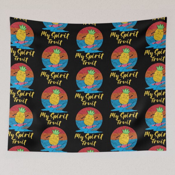 Item preview, Funny Pineapple Surfing Spirit Fruit Funny designed and sold by fooderiffic.