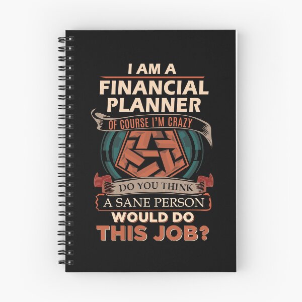 Item preview, Financial Planner T Shirt - Sane Person Job Gift Item Tee designed and sold by jazminprin.