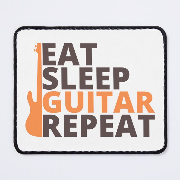 Item preview, Eat Sleep Guitar Repeat Guitarist Gift Guitar Lover designed and sold by EyanShop.