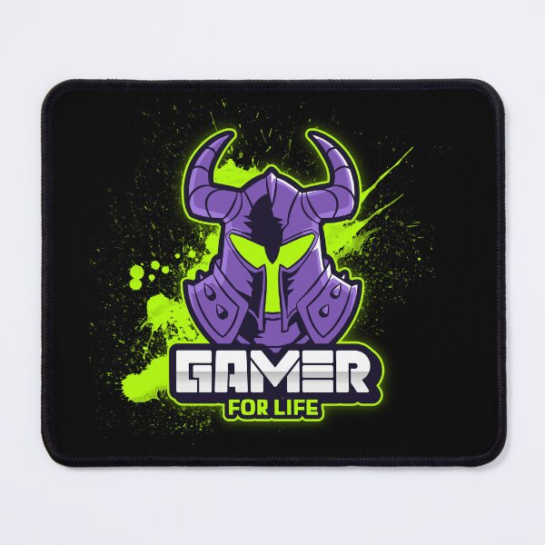 Item preview, Gamer for Life with Knight Helmet designed and sold by PRIVARSHU.