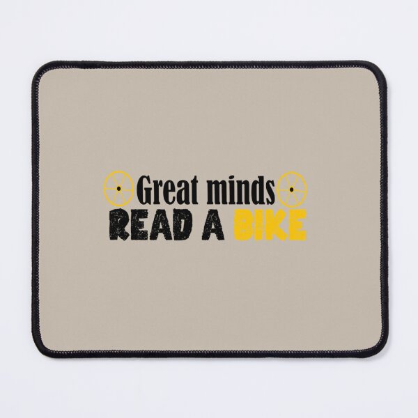 Item preview, Cool Bike Quote Great Minds Ride A Bike Cool Bike colorful Design    designed and sold by Langstonuk.
