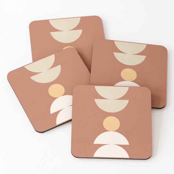 Item preview, Boho Colors - Minimalist Geometric Shapes designed and sold by technicolorable_art.