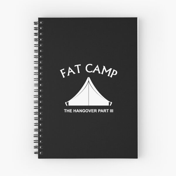 Item preview, fat camp, humorous camper gift, camper birthday gift designed and sold by lapolonaise.