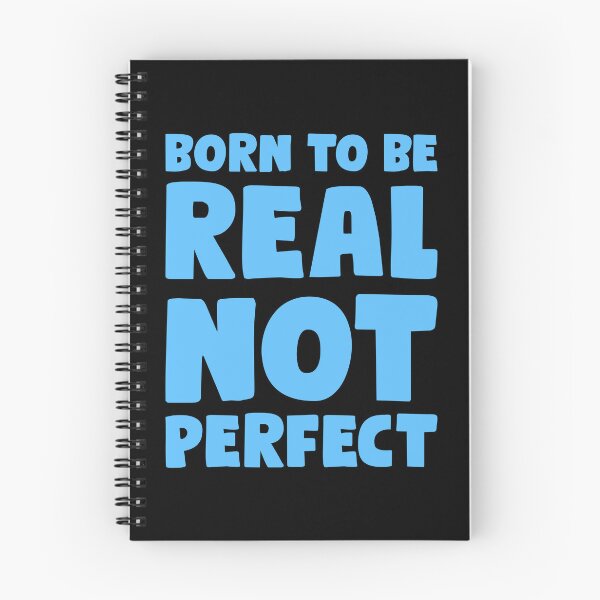 Item preview, born to be real not perfect designed and sold by tagmecool.