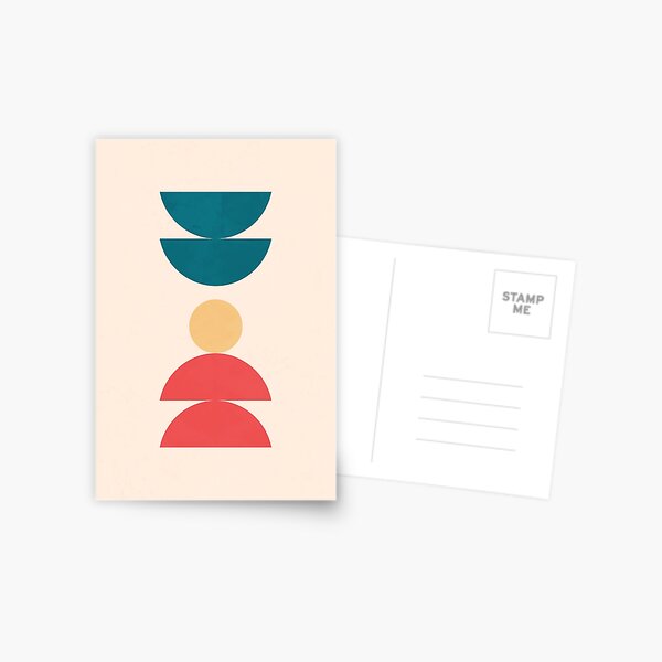 Item preview, Colorful - Minimalist Geometric Shapes designed and sold by technicolorable_art.