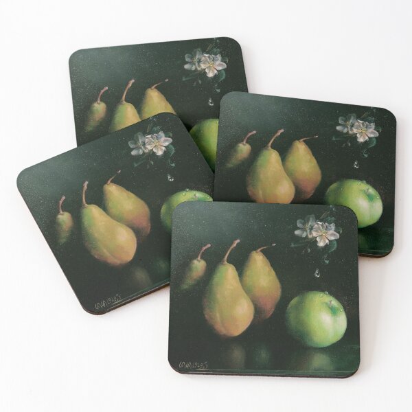 Item preview, Frutas Tántricas 4: Sé Tú Mismo. Bodegón holandés con manzanas y peras. designed and sold by Lala Lotos.