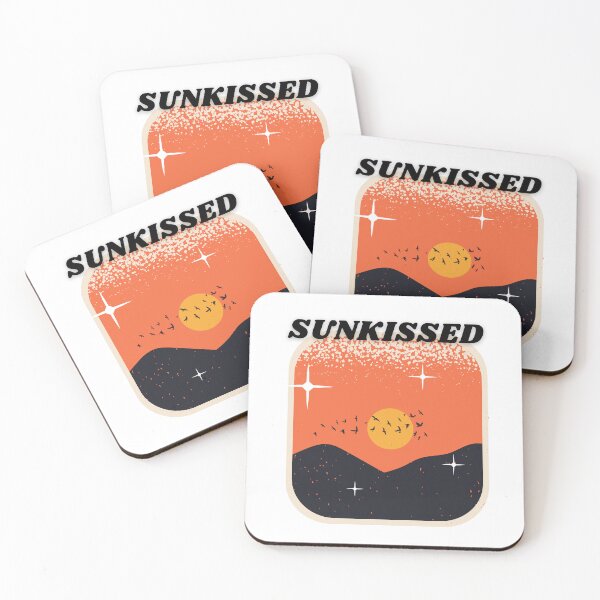 Item preview, beautiful sunset with writing sunkissed designed and sold by JAG2B.