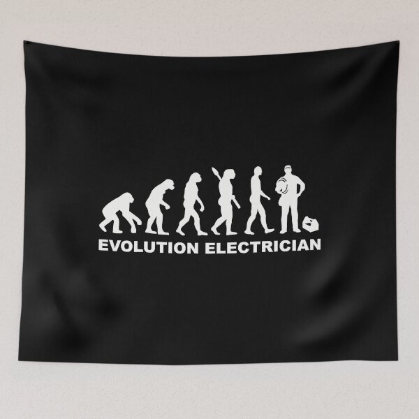 Item preview, Evolution electrician designed and sold by SageTobias.