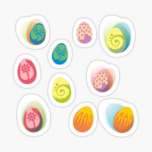 Eggstravaganza on Yellow Sticker