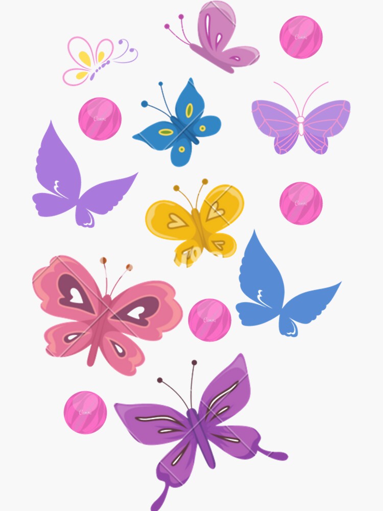 encanto butterfly  Sticker for Sale by DesignByJoreksz