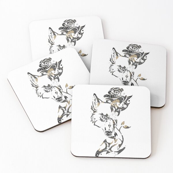 Item preview, Roses Wolf Art designed and sold by MiarCo.