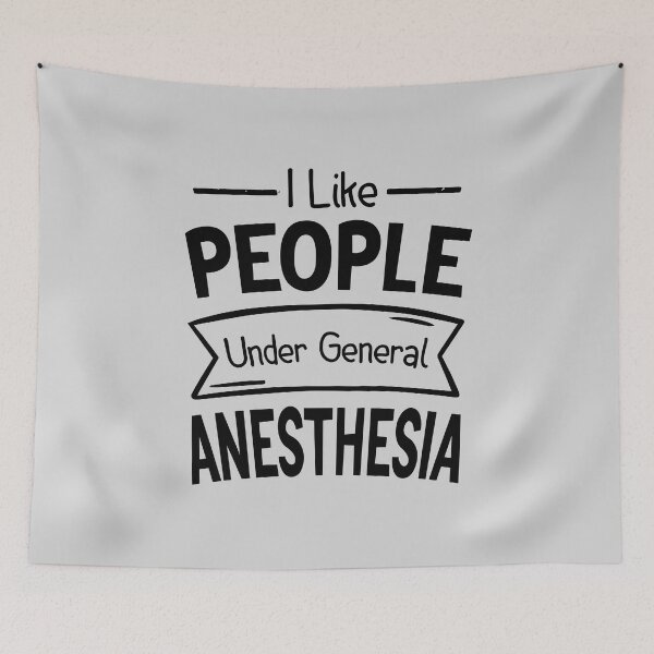 Item preview, I Like People Under General Anesthesia Funny Anesthesiology Saying Gift designed and sold by BestComicss.