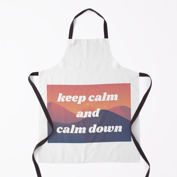 Item preview, beautiful sunset with writing keep calm and calm down designed and sold by JAG2B.