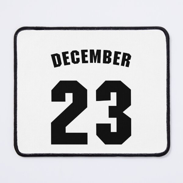 Item preview, Date of birth 23 December birthday gift sport design designed and sold by Panya-Design.