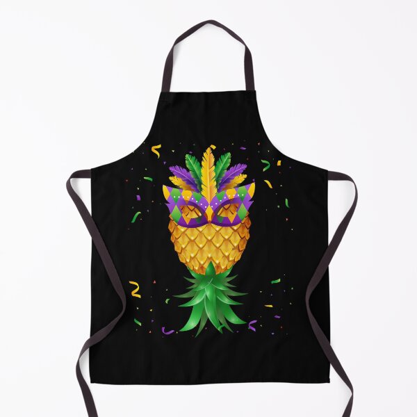 Item preview, Mardi Gras Masquerade Mask Swinger Upside Down Pineapple designed and sold by LemoBoy.
