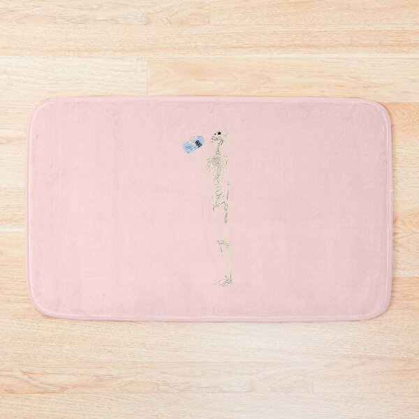 Item preview, skeleton drinking oat milk  designed and sold by whatmabeldid.