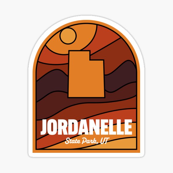 Jordanelle Utah Vintage Emblem | Sticker