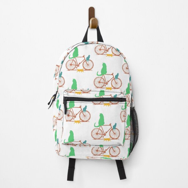 Item preview, Colorful Cats and a Bicycle designed and sold by Smart-Arts.
