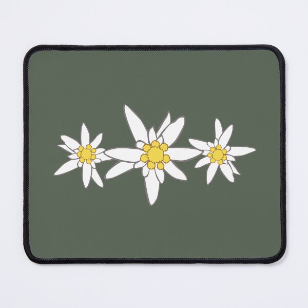 Item preview, Three Edelweiss Flowers October Fest Floral designed and sold by ElJimmo.